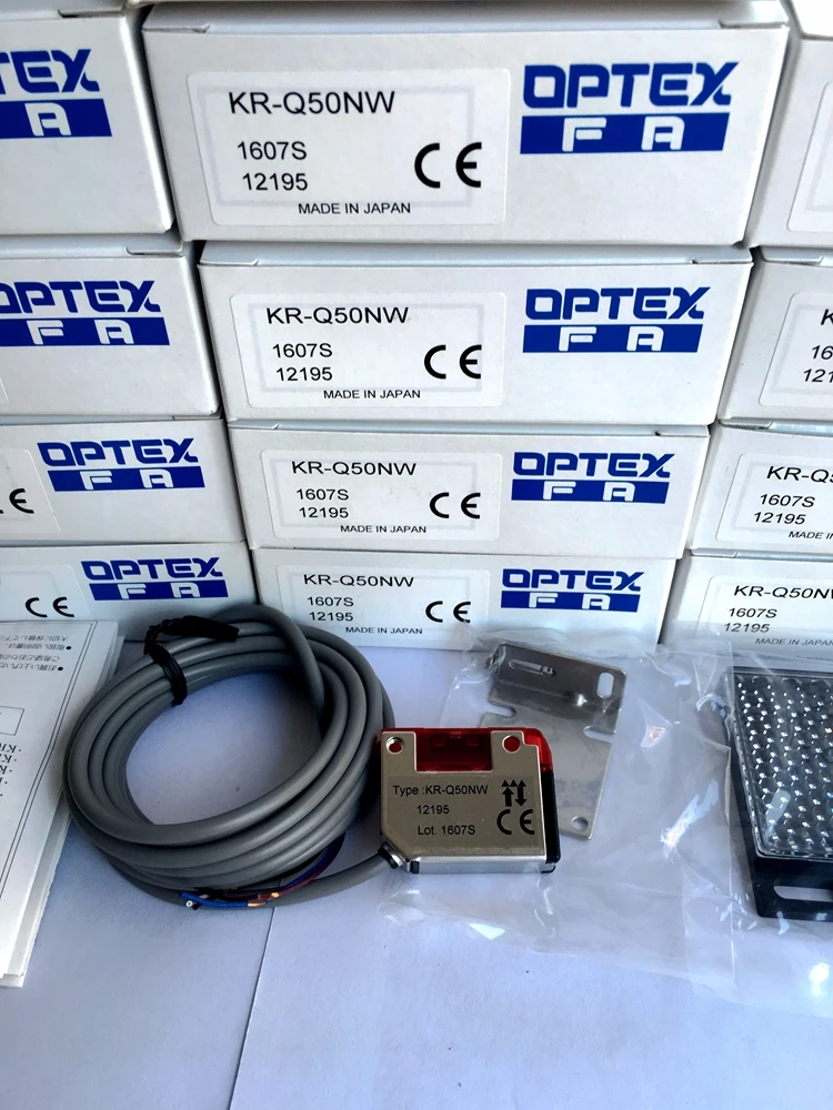 New Original Optex Optoelectronics sensor KR-Q50NW