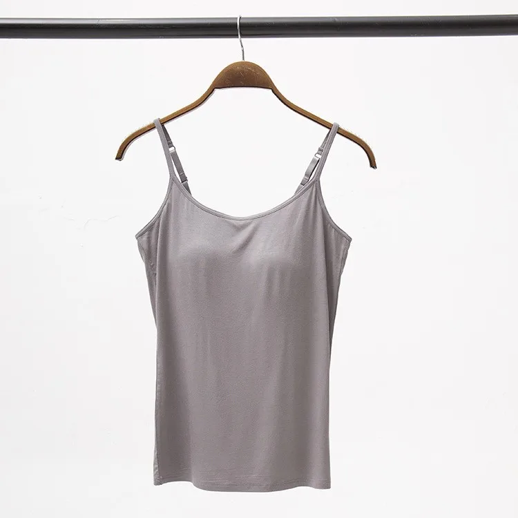 Canotta casual da donna sottile con imbottitura sul petto Il design intercato può essere indossato come indumento in pelle per indumenti intimi o capispalla