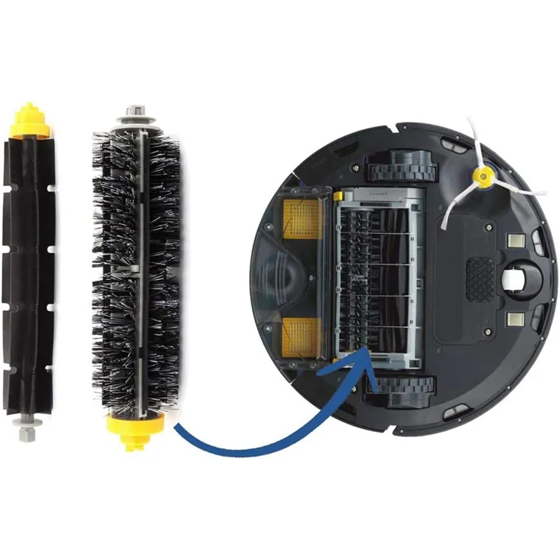 

ABRW-Для Irobot Roomba 700 Основная боковая щетка Hepa-фильтр 720, 730, 750, 760, 765, 770, 772, 776, 780, 782, 785, 790 Запасные части