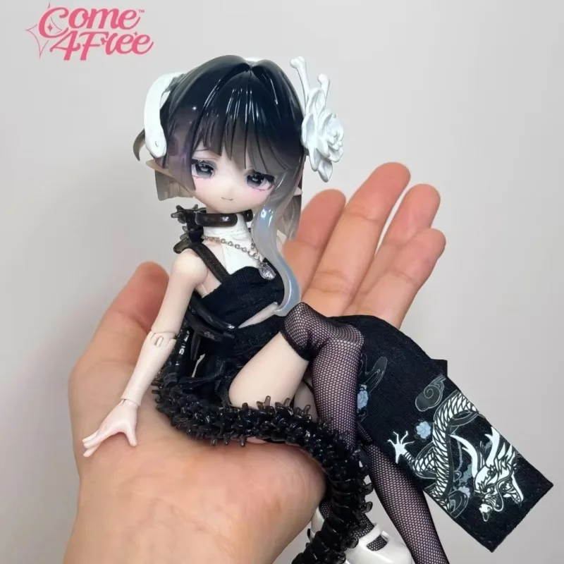 حقيقي Come4free Minty V2 المحيط جوهرة سلسلة 1/8 Bjd صندوق أعمى طبعة محدودة معلقة بطاقة لطيف عمل الشكل حلية هدية لعبة #2