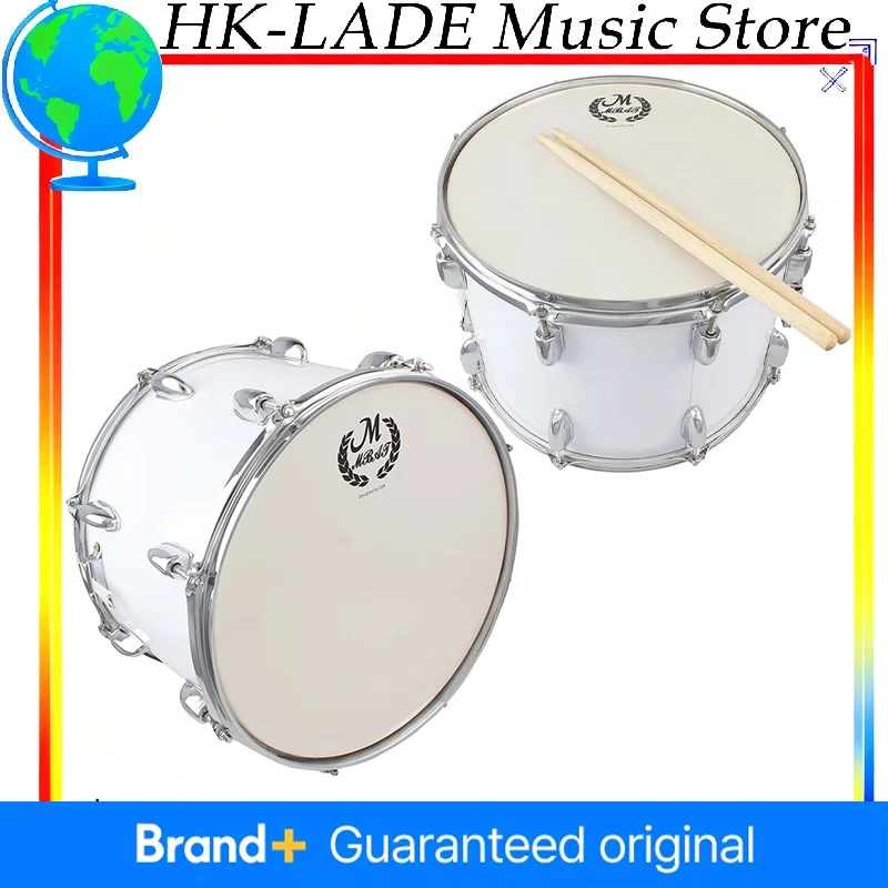 

M MBAT-Snare Drum Марширующий барабан Профессиональный ударный музыкальный инструмент, барабан с барабанными палочками, ключ для настройки, 14 дюймов