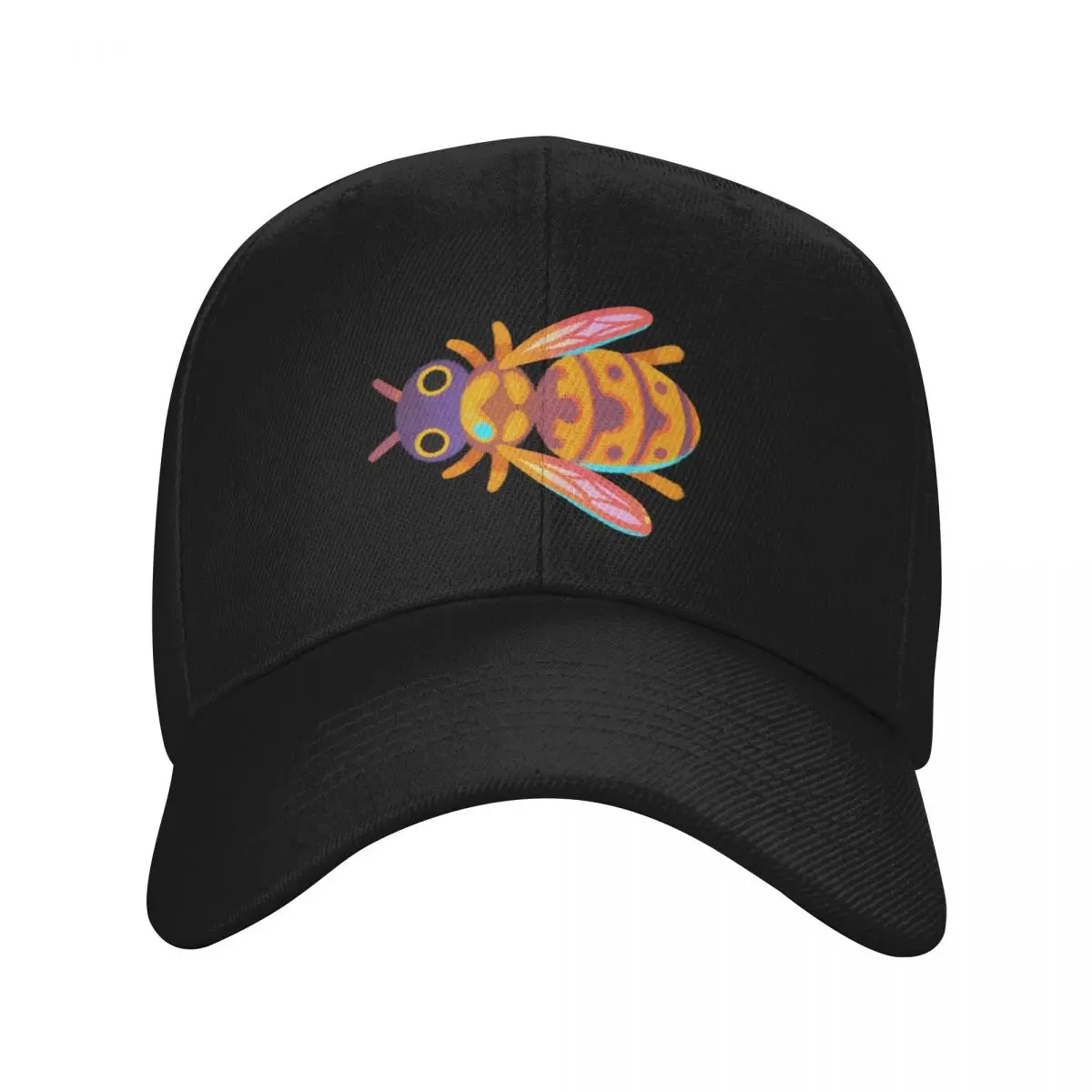 Solitary wasps - bright Baseball Cap Rugby Fishing cap Golf Wear For Girls Men's