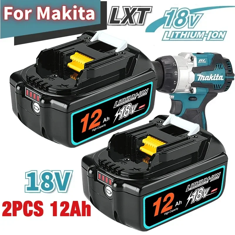 2024 Upgraded 18V Original for Makita BL1860 BL1850B BL1850 BL1840 BL1830 BL1820 BL1815 LXT-400 Replacement Lithium Battery