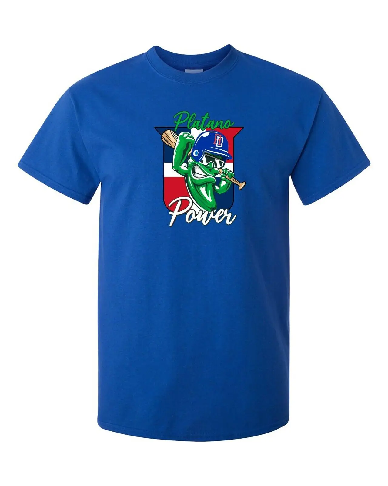 Platano Power World Baseball Classic 2023 Dominican Team T-shirt Equipo RD