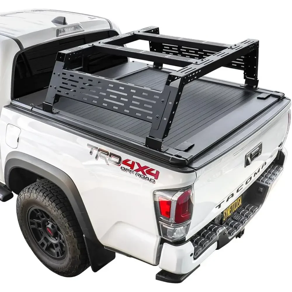 

MR Retractable Truck Bed Cover with R3 Rack or 2016–2026 | 5t (60”) Short Bed | Hard Teau Cover | One-Person Installable | Water