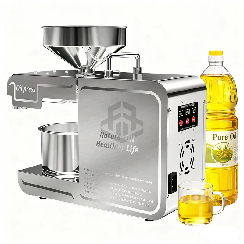 Economic and Efficient Edible Cooking Oil Making Automatic Peanut Rapeseed Oil Press