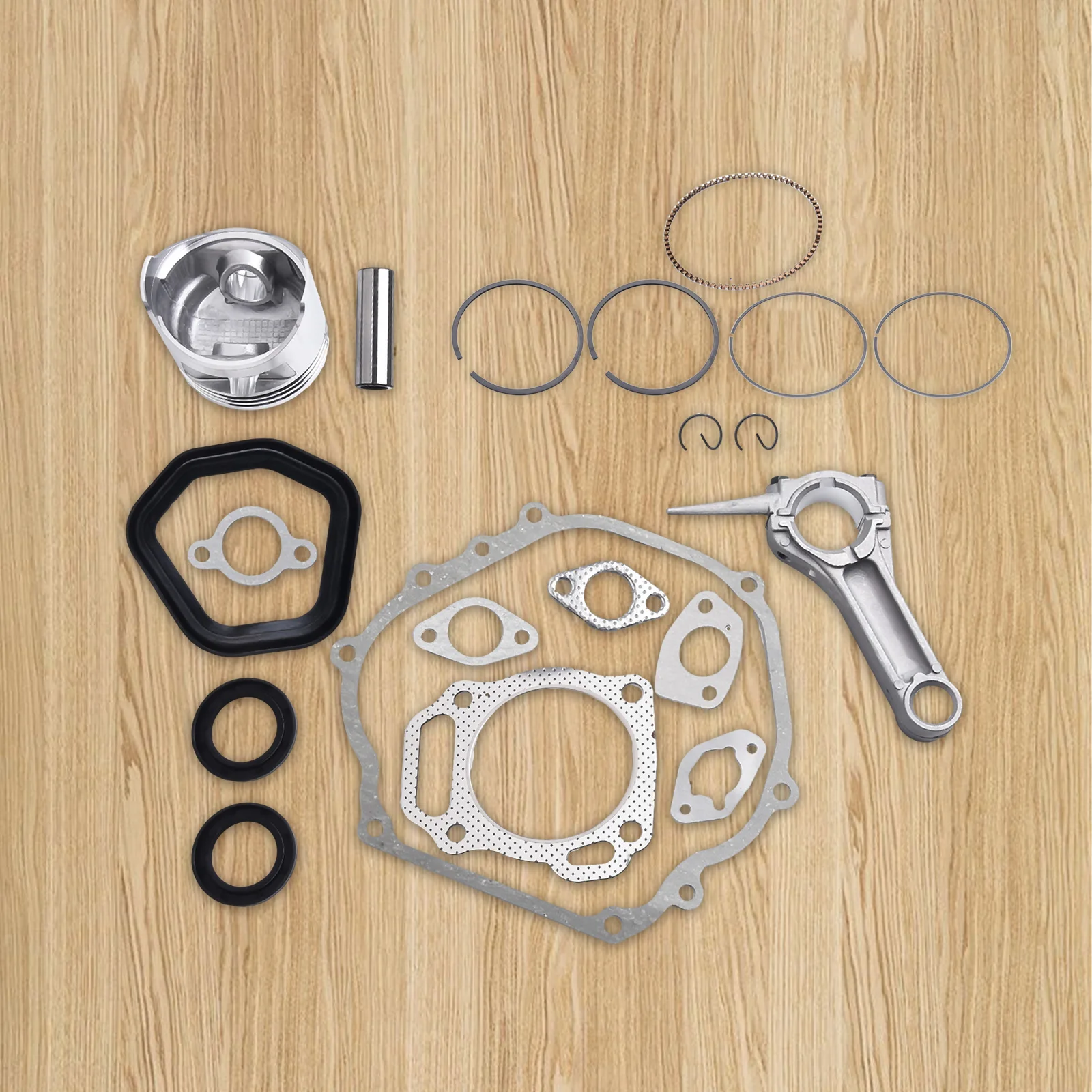 Generator Piston Gasket Gasket Lawnmower Part Piston Ring Seal Gaskets Suitable For 13101-ZF6-W00 13200-ZE2-010