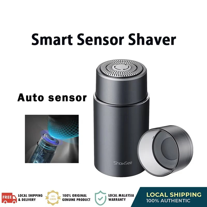 

Xiaomi ShowSee Electric Shaver for Men Full Auto Xiaomi Smart Sensor Shaver Beard Trimmer Razor Intelligent Electric Shaver IPX7