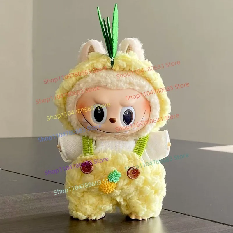 

Подходит для LABUBU мультфильм DIY123 поколения Kawaii кукольное платье комбинезон аксессуары для кукол только одежда