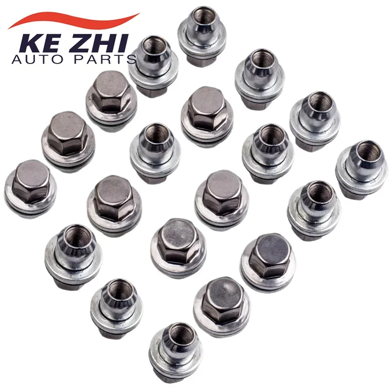 LR06812 Pack of 20pcs Alloy Wheel Lug Nuts Set 6 22MM M14*1.5 for Range Rover Rangerover Sport L322 for Land Rover Discovery 3 4