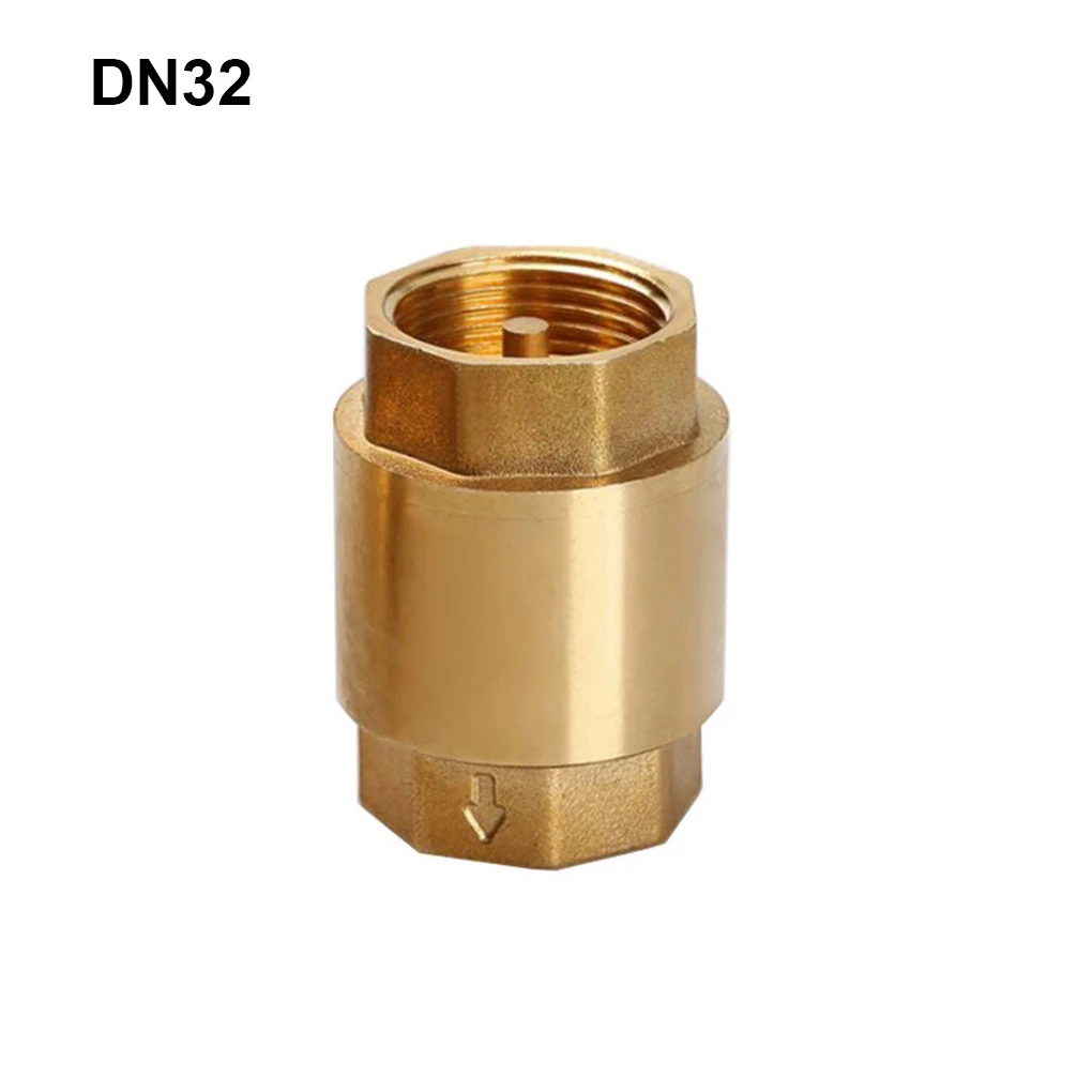 

Spring Check Valve Non-return Cap Replaced Part Workmanship Rustproof Universal Factory Practical In-Line Valves DN25