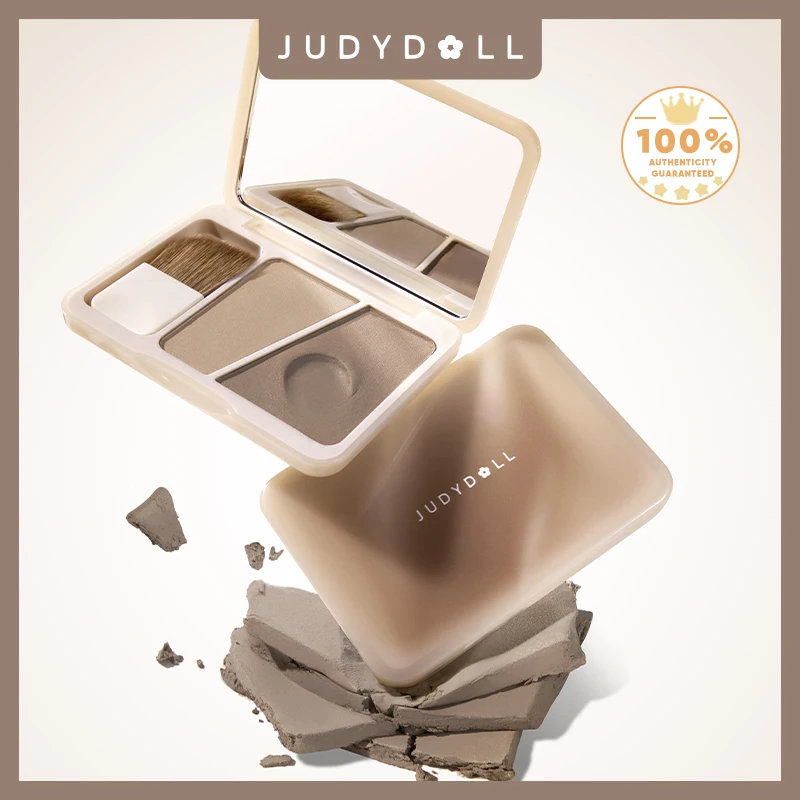 

Judydoll Dual-Tone Contour Palette, Sculpt & Define, Matte Finish, Natural Shadow, Buildable, Long-Lasting, Easy to Blend, Face