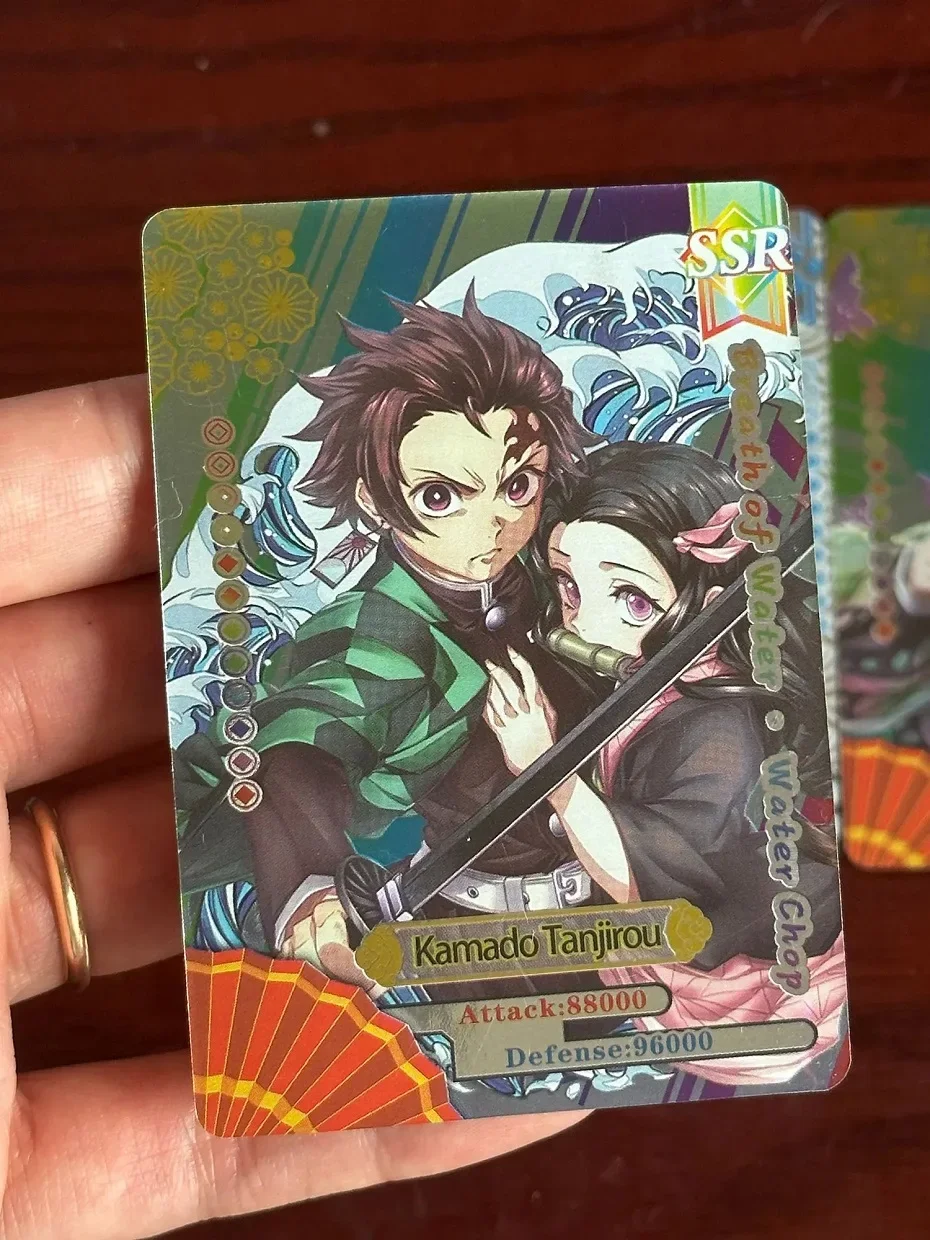 Flash Demon Slayer Cards Mugen Train SSP Card Ultra Rare Card Tanjirou Kamado Nezuko Character Collection Card – Detail 7