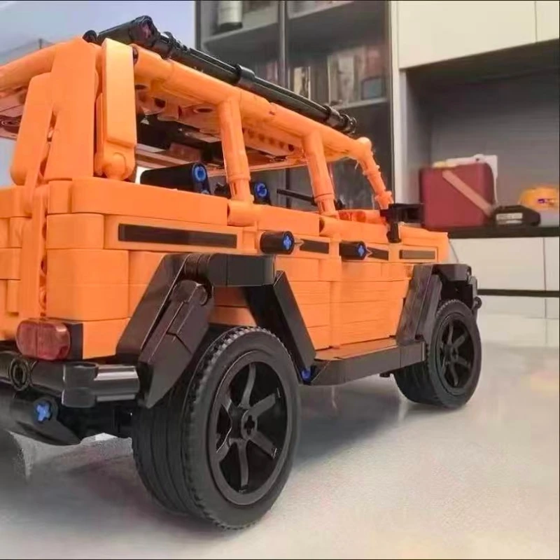التقنية 1:14 المهنية خط الطرق الوعرة سيارة بنة G500 SUV البناء الطوب مركبة لعبة مجسمة هدية للطفل الكبار