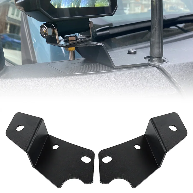 

A-Pillar Light Bar Brackets For Ford Bronco 2021 2022 2023 LED Light Bar Mount Bracket Accessories