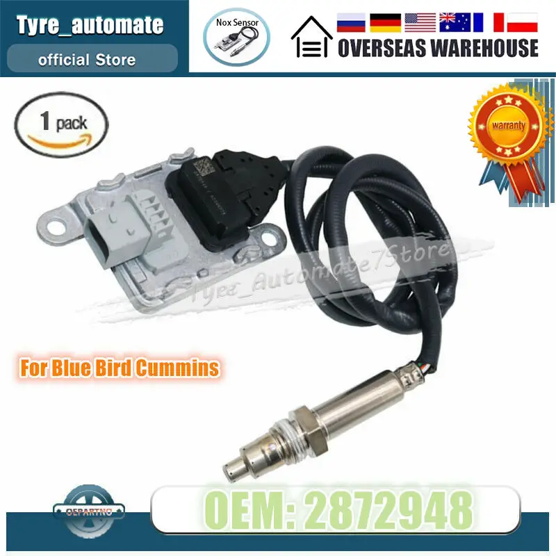 

Nitrogen Oxide Nox Sensor 2872948 for Blue Bird Cummins ISB 6.7L EngineHigh-Temperature Sensor