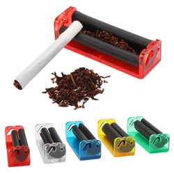 78mm Manual Tobacco Roller Plastic Portable Cigarette Rolling Machine DIY Rolling Tool For Smoking Accessories