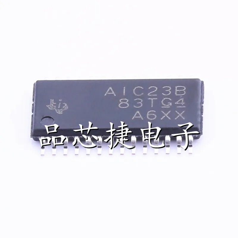 

5pcs/Lot TLV320AIC23BPWR Marking AIC23B TSSOP-28 Stereo Audio CODEC,8 To 96-KHZ, With Integrated Headphone Amplifier