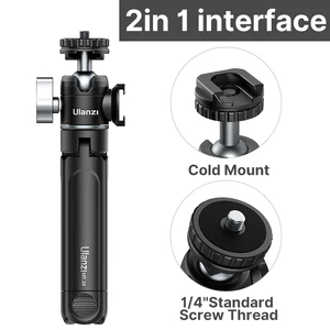 Ulanzi Mini Tripod Topu Kafa ile 360 Derece Selfie Sopa, Masa kamera tripodu, iPhone, Android Telefon, dijital kamera, U - Vlog Lite En çok satan 12, işkembe başı, no. 4