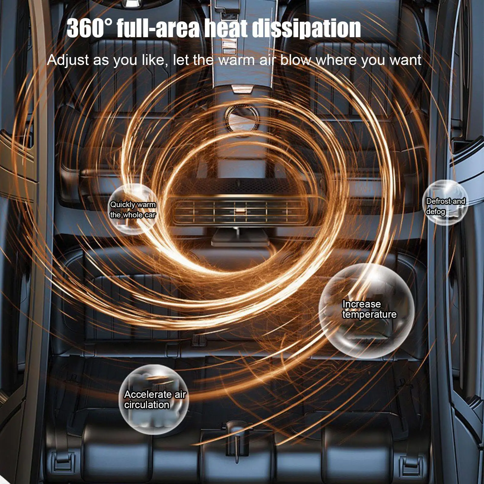 

Автомобильные обогреватели для автомобиля 12 В/24 В, портативный автомобильный обогреватель, вентилятор, электрический вентилятор, перезаряжаемый для грузовика, внедорожника, автоседанов, ветрового стекла