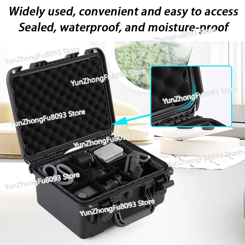DSCamera Moisture-proof Box Tool Storage Organizer Professional Suitcase Photography Equipment Protection Shockproof