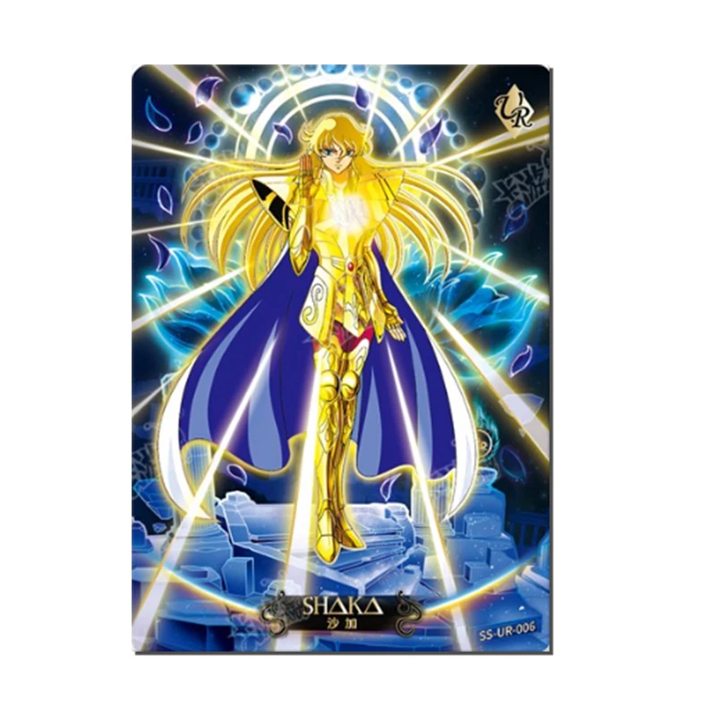 Anime Saint Seiya The Holy Vestment Awakens UR card SAGA Aphrodite Seiya Aiolia Rare game collection Birthday Christmas gifts