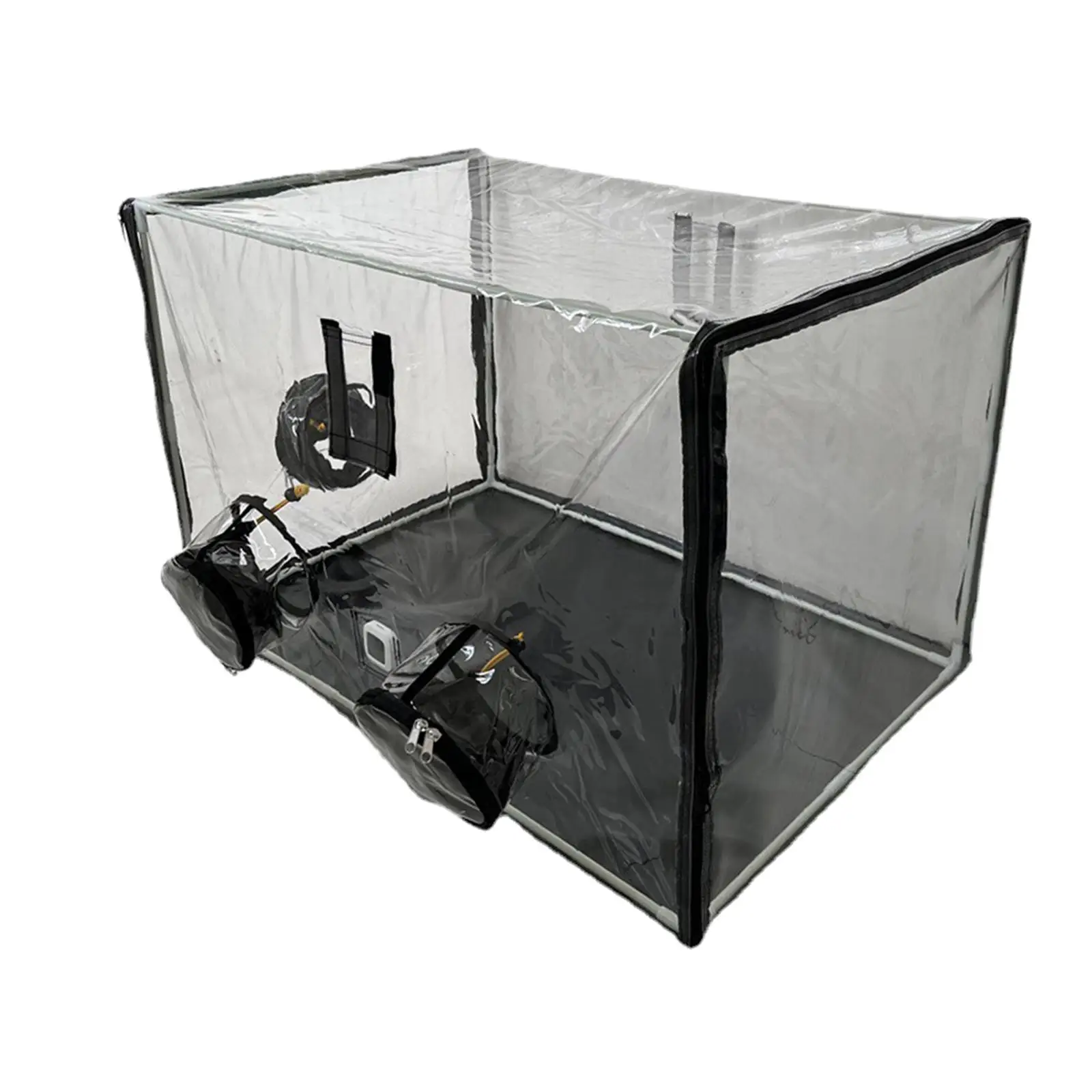 

Мини-садовая теплица, прочный воздухообмен, складной, 3-вентиляционный, легкое хранение