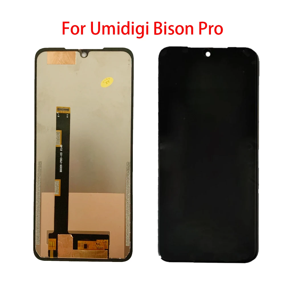 Umidigi Bison 2021 X10 X10S X10G Bison GT 2 GT2 Pro LCD 디스플레이 터치 스크린 디지타이저 어셈블리 전체 디스플레이 화면