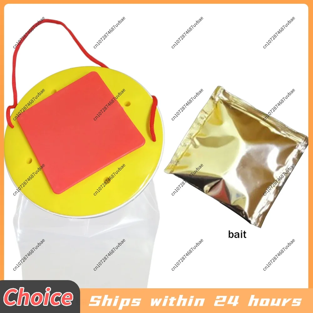 Flies Catcher Bag Transparent Outdoor Fly Catcher Reusable Practical  Control Tool for Household Garden Supplies