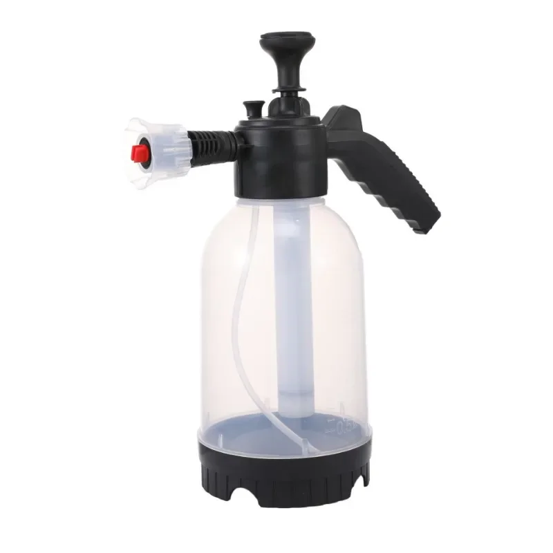 

2L Hand Pump Foam Sprayer with 3 Types of Nozzle Hand Pneumatic Foam Cannon Snow Foam Car Wash Spray Bottle Car Window Cleaning