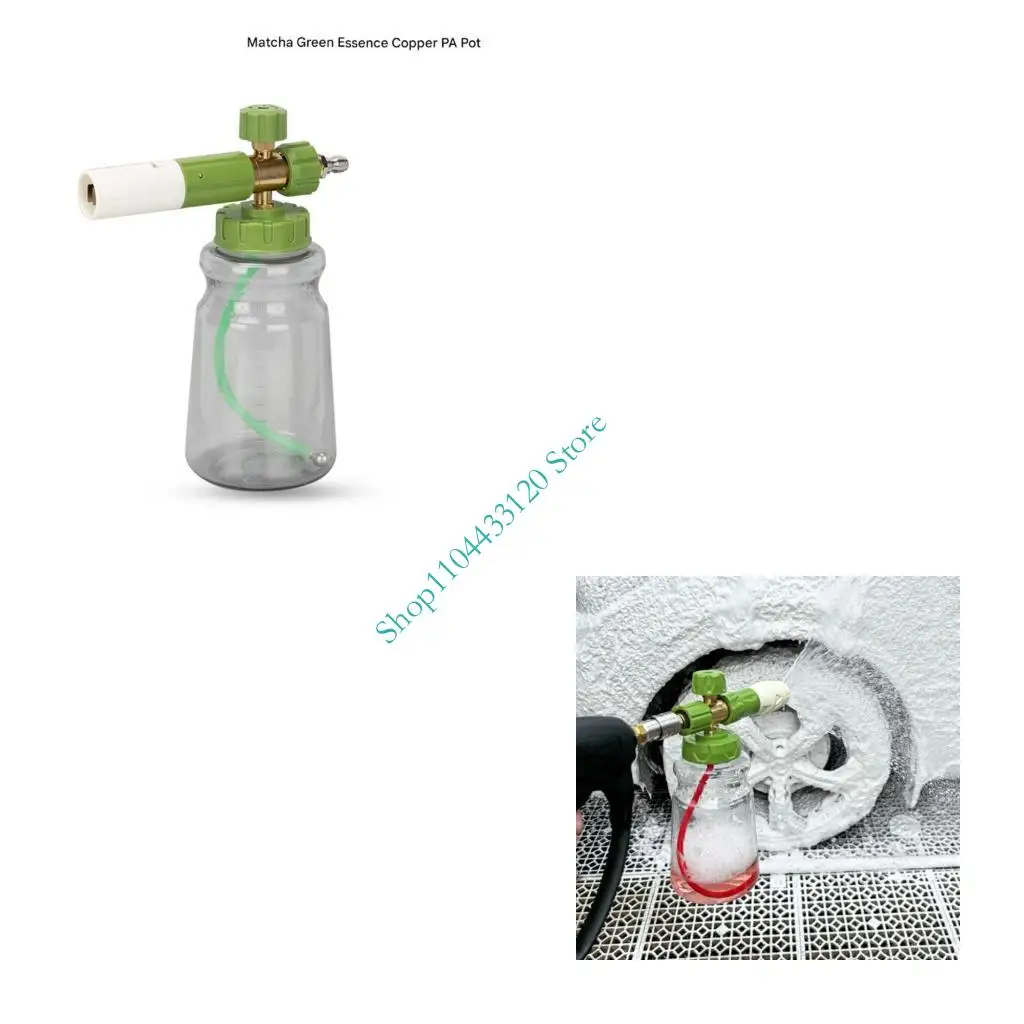 0XXD Very Foaming Car Cleaning Tool High Pressure Water Sprayer with Detachable Nozzles Corrosion Resistant ABS for Washing