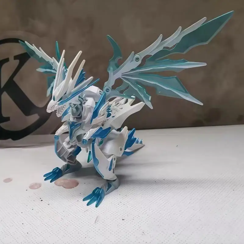 بانداي SD Bb SDW أبطال العالم سجلات ستة وعشرون ساطع الديناصور ريكس الأزرق التجمع نموذج عمل الشكل لعبة ل