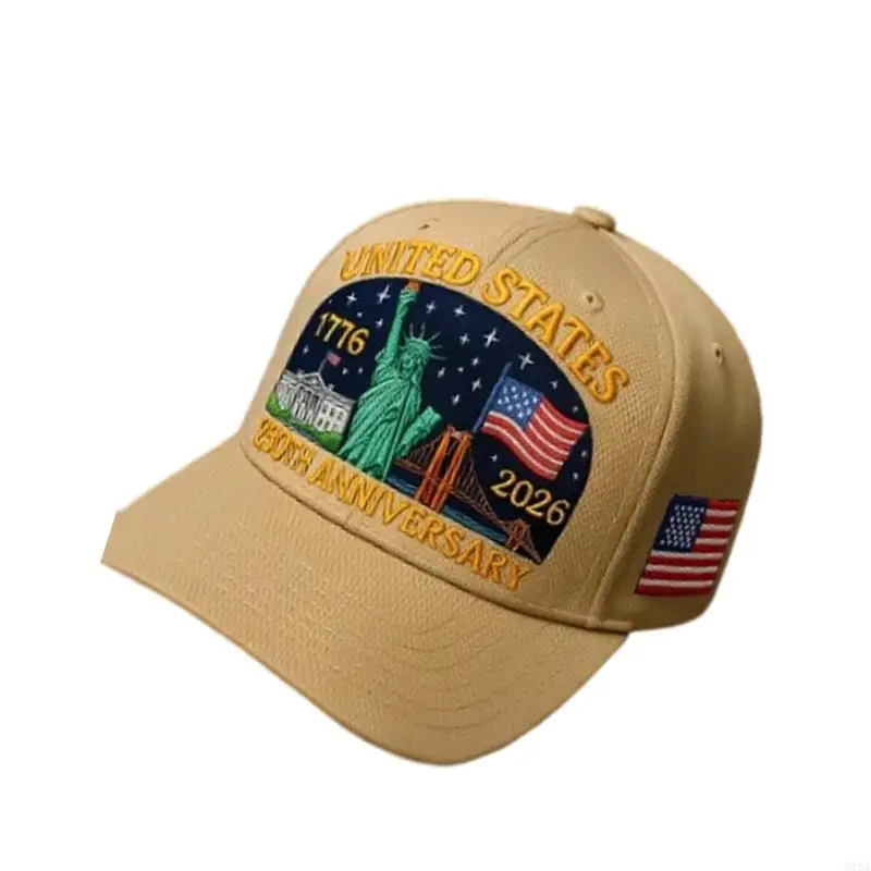 2026 New Breathable Cotton 250th Anniversary Commemorative Cap Practical Baseball Hat