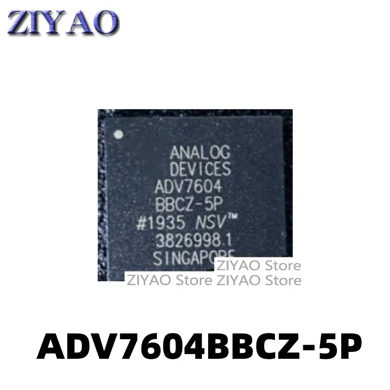 

5PCS ADV7604BBCZ-5P ADV7604 BGA packaged HDMI receiver IC processor chip