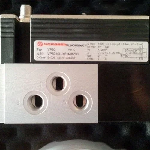 New Original Norgren VP6010LJ461MB200 Proportional Flow Directional Control Spool Valve G1 4 -1-16 Bar