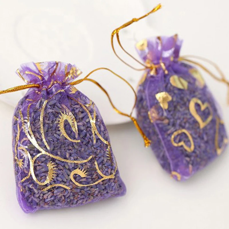 1Pc Random Small Deodorized Dried Flower Petals Pure Natural Lavender Dried Flower Fragrance Bag Aromatherapy Sachet