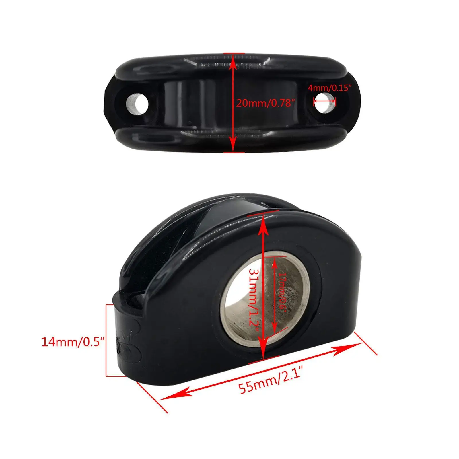 يخت وقارب كابل دليل الأسلاك المشبك سهلة التركيب ملحق الزوارق المعدنية اليخوت البحرية العملي حامل الأسلاك المحمولة