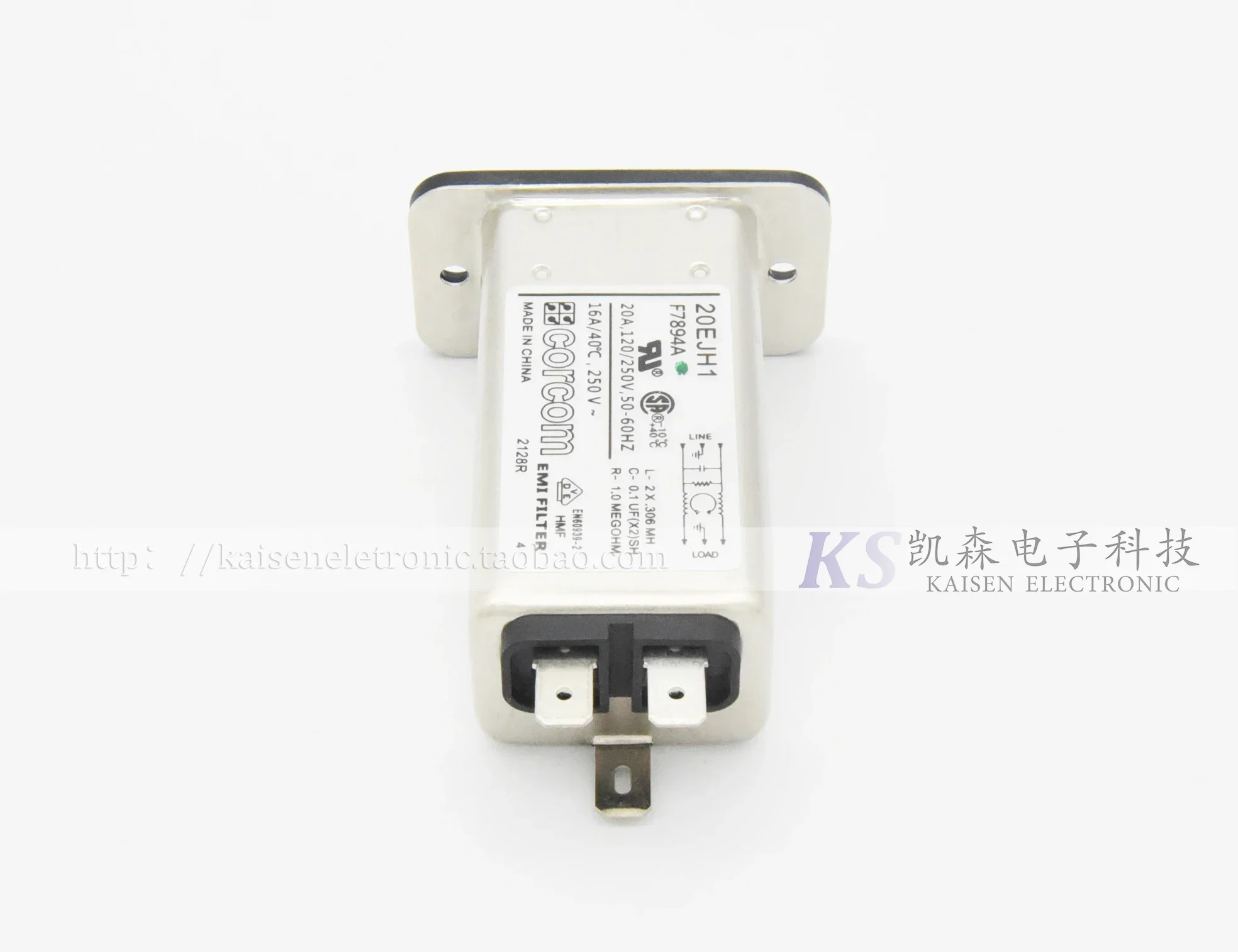 

new 20EJH1 EJH series, F7894A 6609009-4 20A medical equipment projector Corcom filter