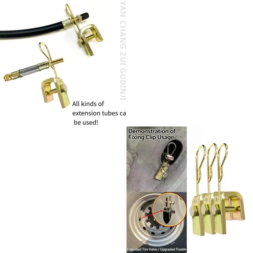 

Screw Tire Valves Extension Holder Bracket for Flexible Valves Extensions