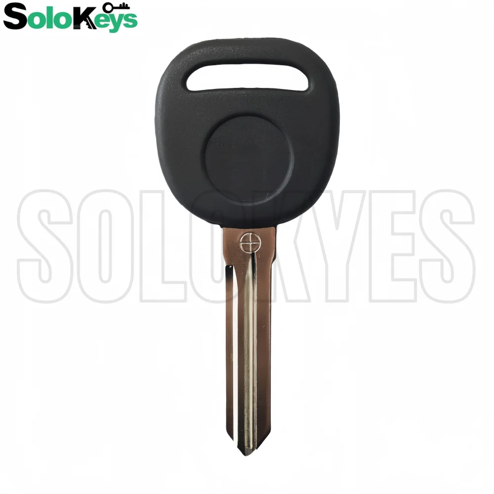 10 ピース/ロット SOLOKEYS シボレー GMC 車ホルダーチップ中空ノーカットブレード交換トランスポンダーキーシェル