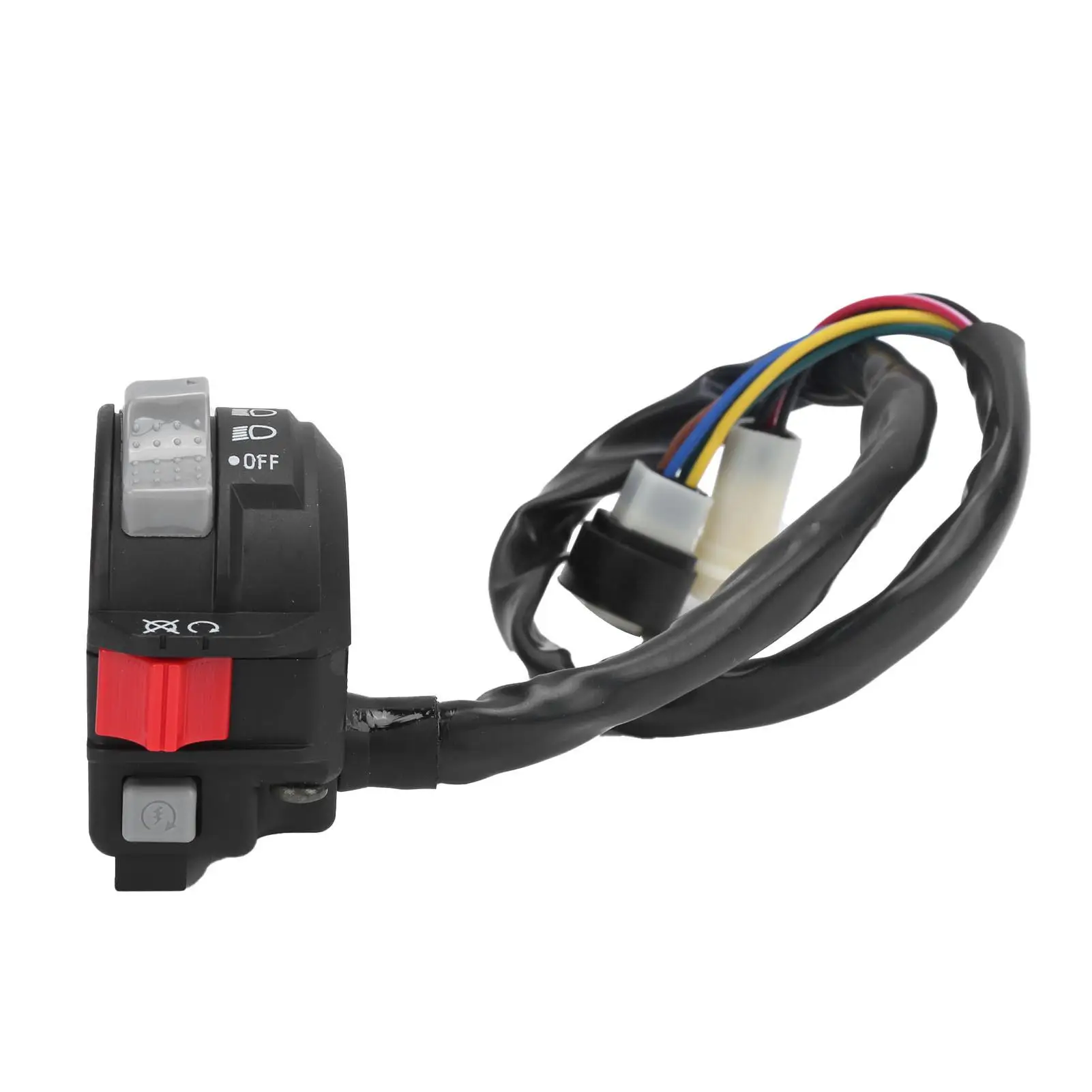 

Замена переключателя на руле, левая ручка, переключатель света на руле, замена кнопки запуска для Yamaha Moto 4 225 для X4 1986