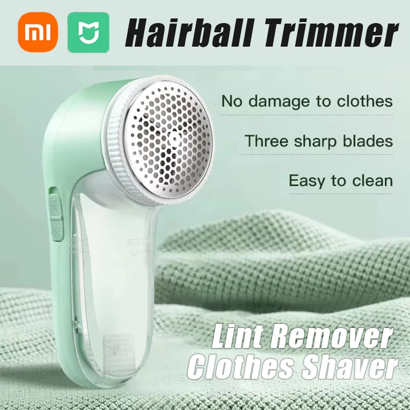 Xiaomi MIJIA Lint Remover Clothes Shaver Fabric Fuzz Electric Fluff Portable Brush Blade Professional Rechargeable Trimmer New