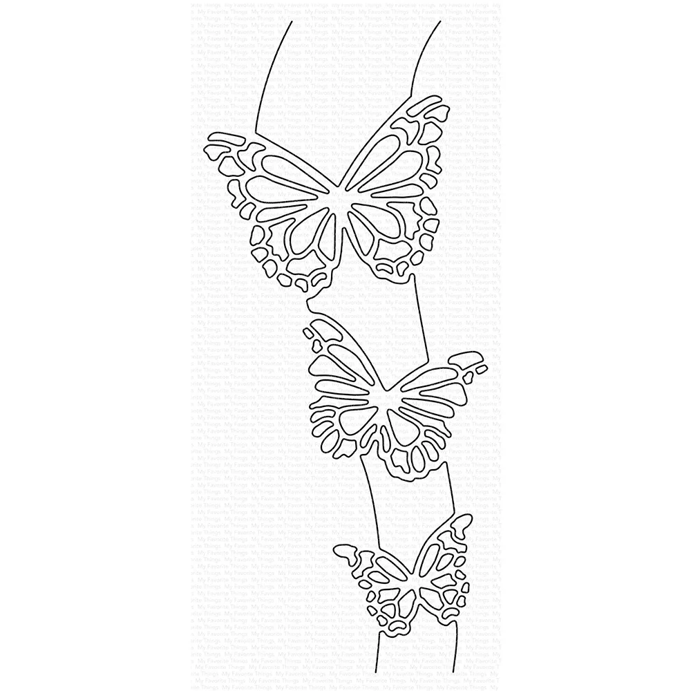 Breakthrough Butterflies Die-Namics Metal Cutting Dies Scrapbook Diary Decoration Embossing Template DIY Greeting Card Handmade