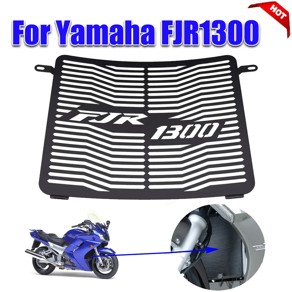 

Защитная решетка радиатора мотоцикла, защитная крышка резервуара для воды, сеть для Yamaha FJR1300 FJR 1300 2006-2018 2016, аксессуары