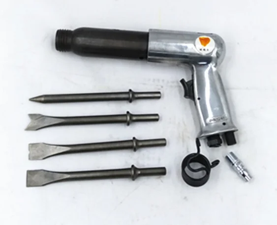 Pneumatic steel air hammer and chisel set construction tools