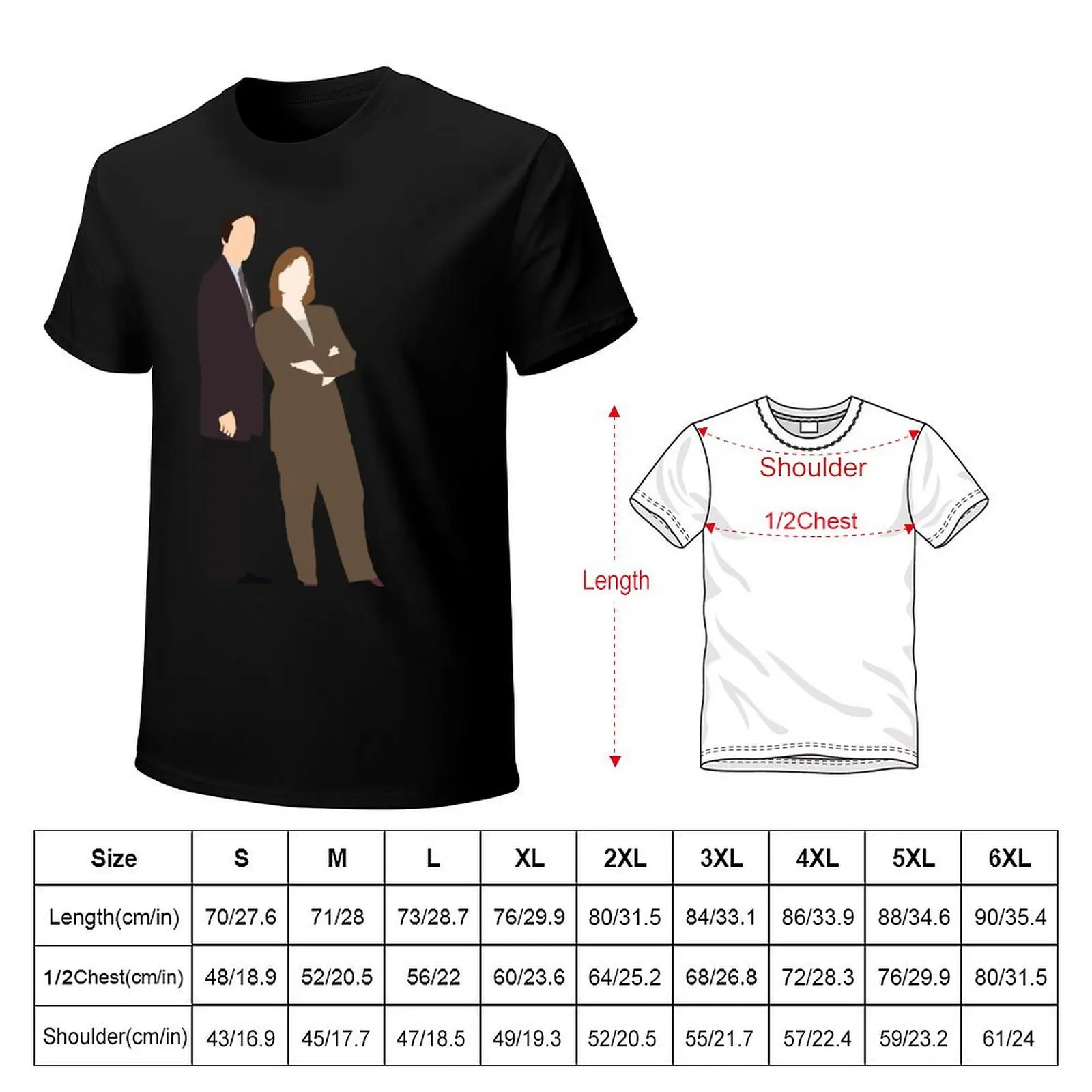 X-Files T-Shirt Soft Casual Short Sleeve Cotton Tee