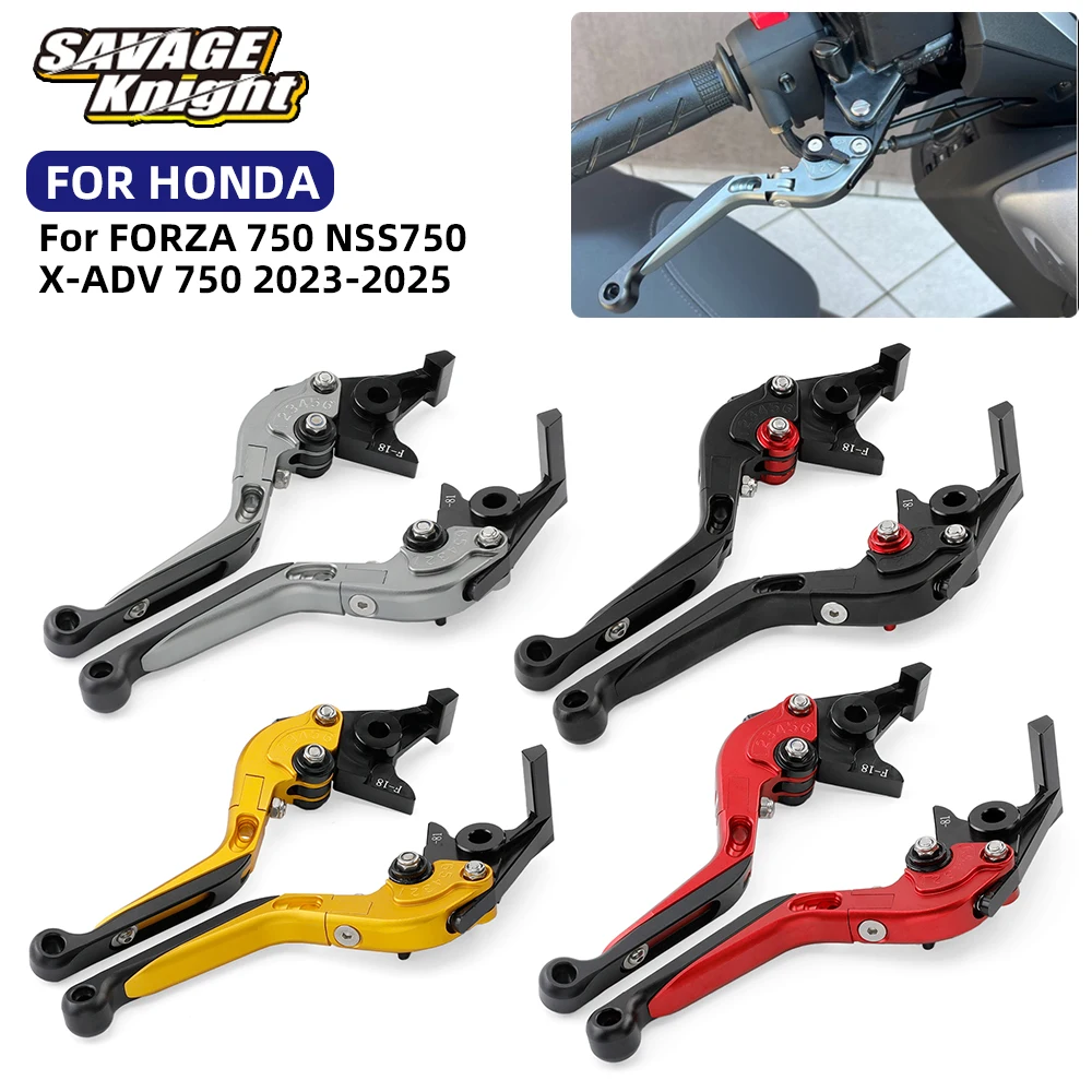 

For FORZA 750 NSS750 Brake Levers For Honda X-ADV 750 750Xadv NSS 2023 2024 2025 Extendable Foldable Adjustable Hand Lever