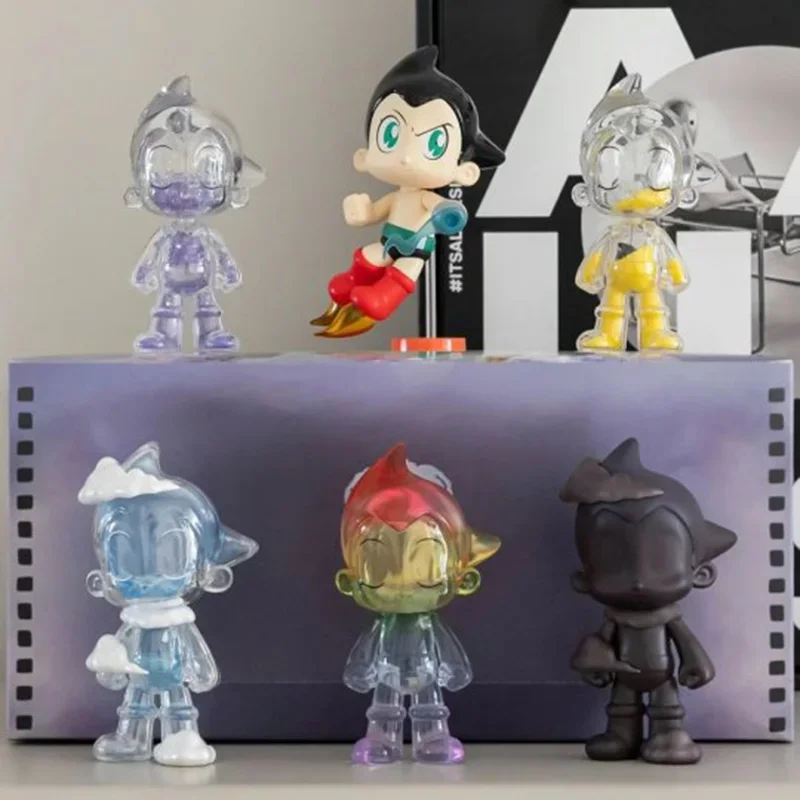 Go Astro Boy Go Blind Box Goho Awakening Series Variable Color Hourglass Mystery Box Kawaii Room Ornament Collection Toy Gift