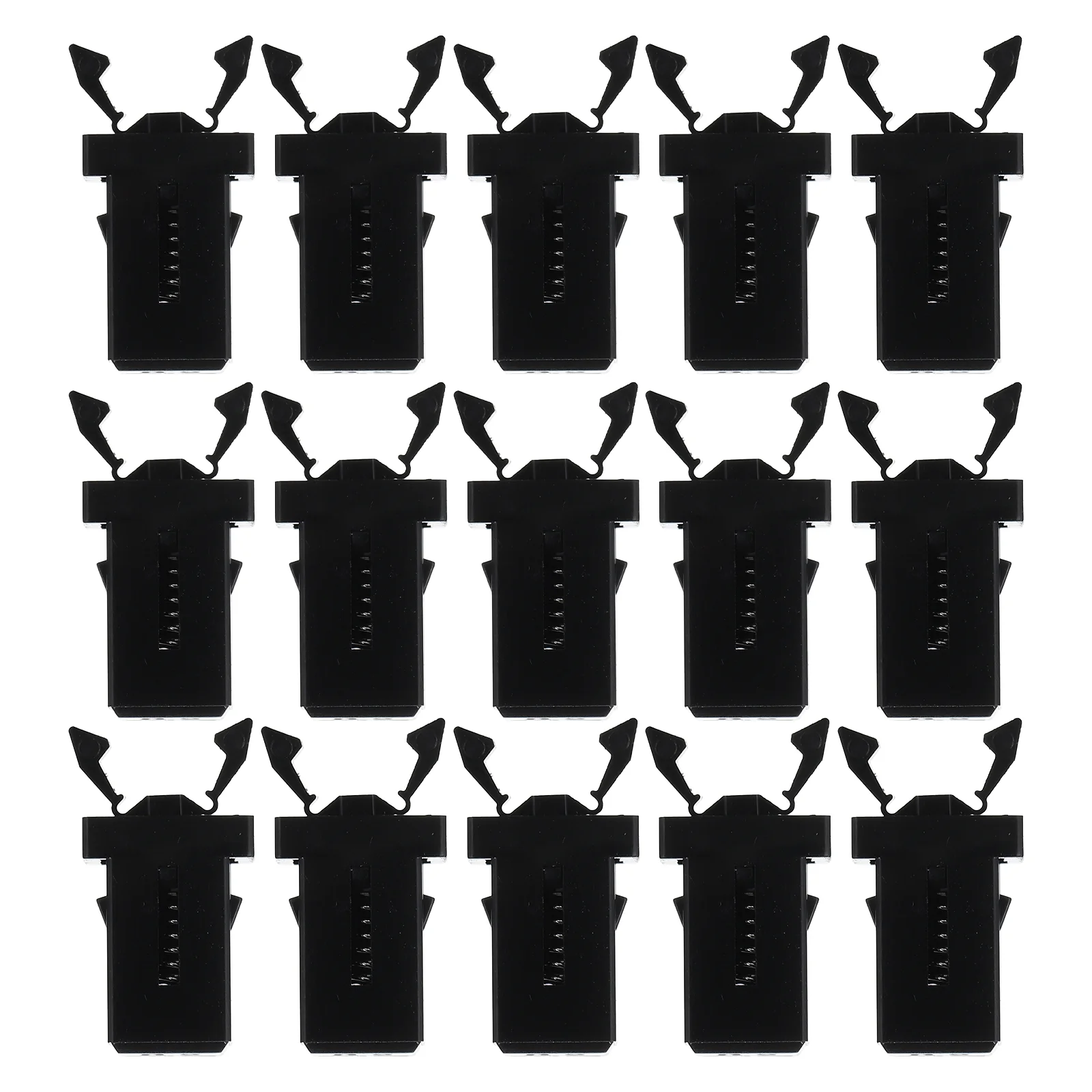 

50 Pcs Trash Bin Switch Lock Push-type Buckles Can Wastebasket Garbage Replacement Black Trashcan Push-Button