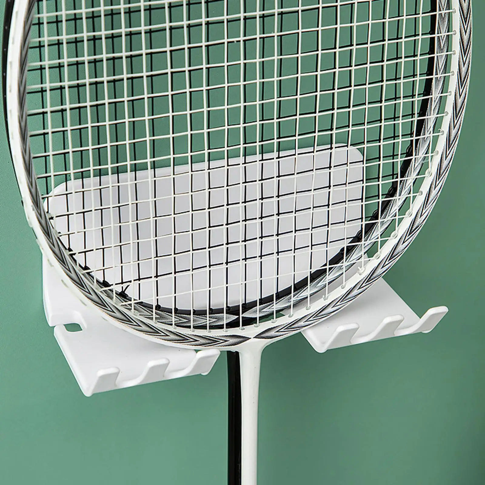 Wall Mounted Racket Rack Tennis Racket Holder for Living Room Home Apartment